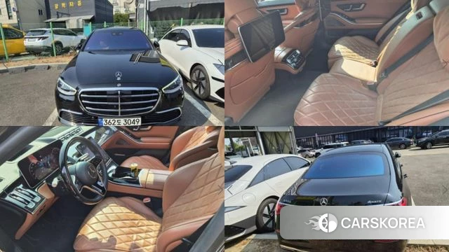Mercedes-Benz S-Class W223 2021 Черный из Кореи