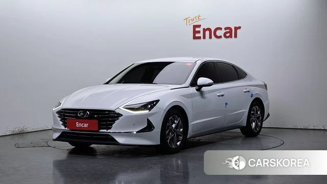 Hyundai Sonata (DN8) 2019 Белый из Кореи