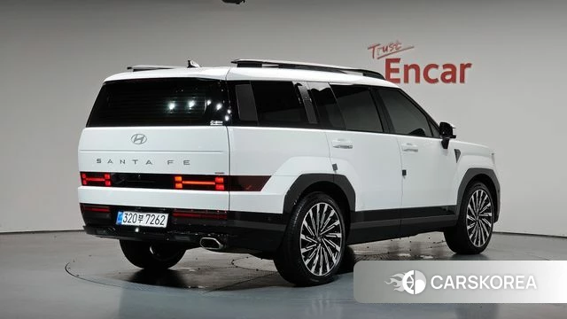Hyundai Santa Fe (MX5) 2025 Белый из Кореи