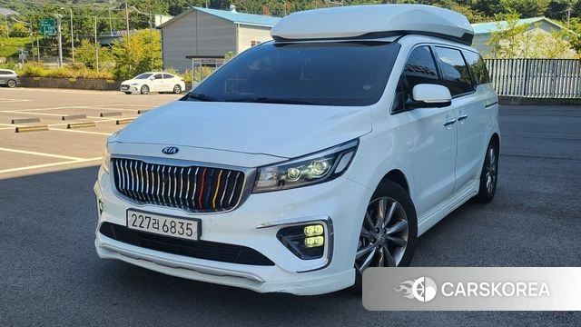 Kia The New Carnival 2019 Жемчужный цвет из Кореи