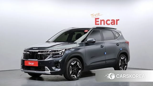 Kia The New Seltos 2023 Серый из Кореи