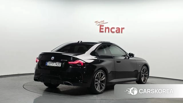 BMW 2 Series (G42) 2023 Черный из Кореи