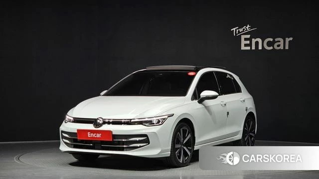 Volkswagen Golf 8th Generation 2025 Белый из Кореи