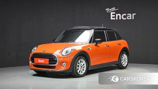 Mini Cooper 2020 Оранжевый из Кореи