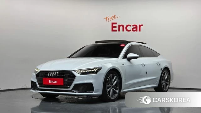 Audi A7 (4K) 2020 Белый из Кореи