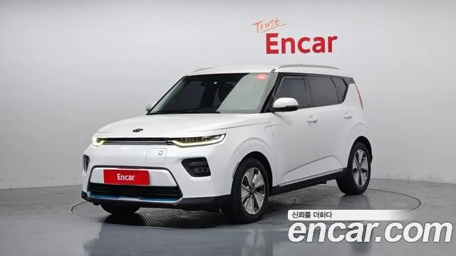 Kia Soul Booster EV 2019 Белый из Кореи