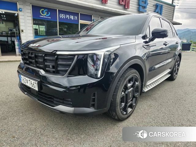 Kia The New Sorento 4th Generation 2023 Черный из Кореи