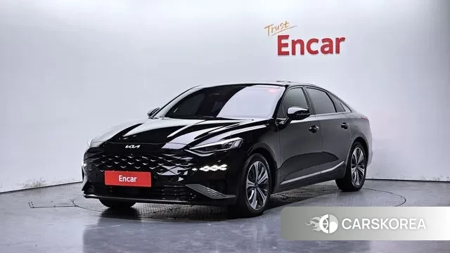 Kia K8 Hybrid 2021 Черный из Кореи