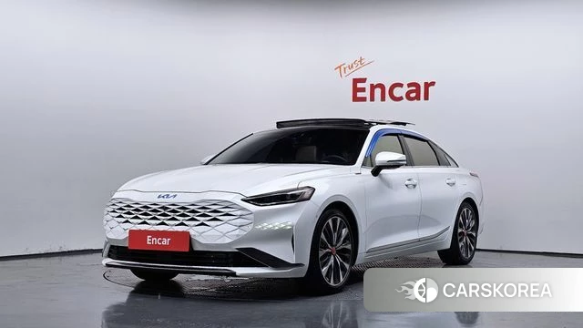 Kia K8 2021 Белый из Кореи