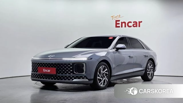 Hyundai Grandeur Hybrid (GN7) 2024 Светло-серебряный цвет из Кореи