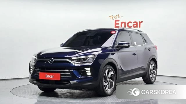 Ssangyong Beautiful Korando 2019 Синий из Кореи