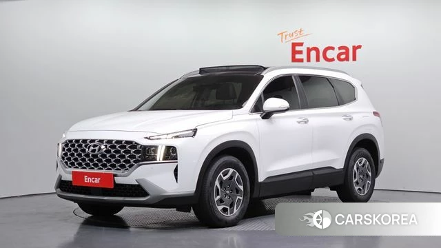 Hyundai The New Santa Fe 2021 Белый из Кореи