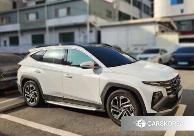 Hyundai The New Tucson Hybrid (NX4) 2024 Белый из Кореи