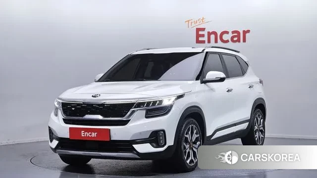 Kia Seltos 2021 Белый из Кореи