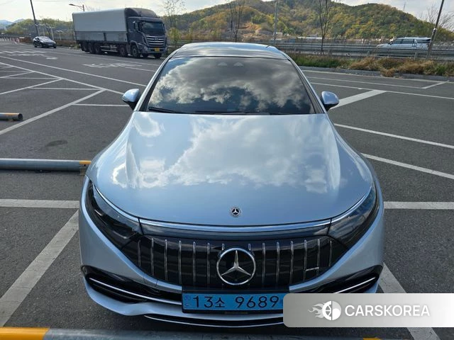 Mercedes-Benz EQS V297 2022 Серебряный из Кореи