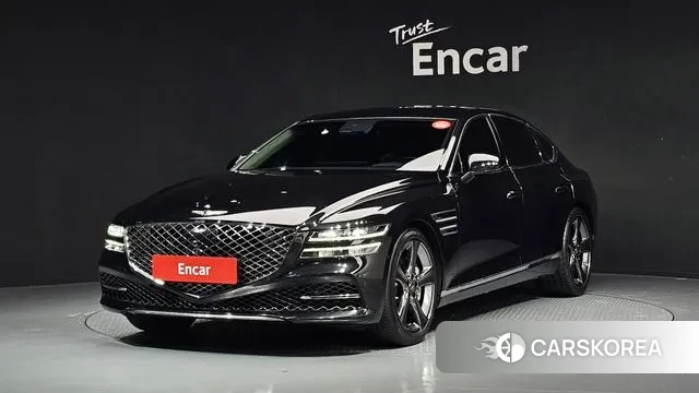 Genesis G80 (RG3) 2020 Черный из Кореи