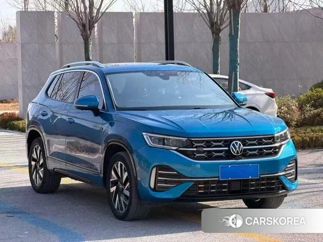 Volkswagen Tanyue 2023 Синий из Китая