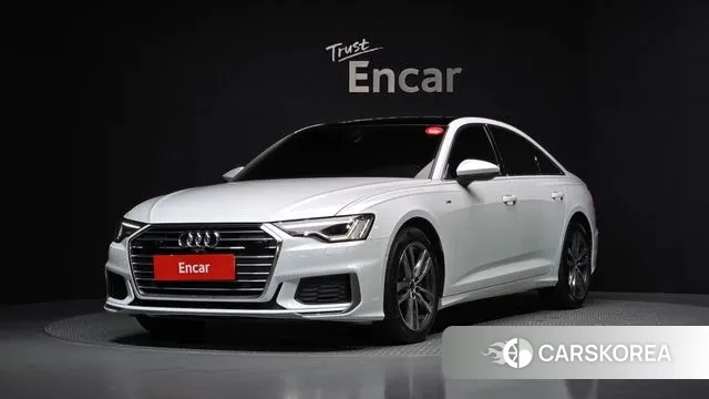 Audi A6 (C8) 2022 Белый из Кореи