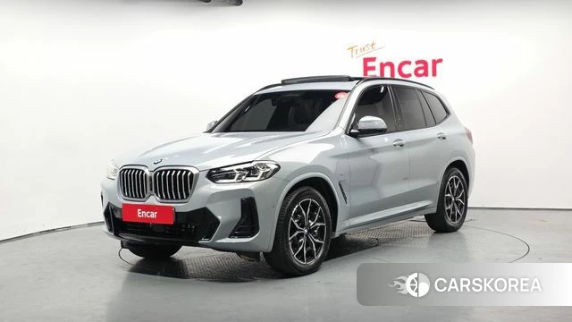 BMW X3 (G01) 2023 Светло-серебряный цвет из Кореи