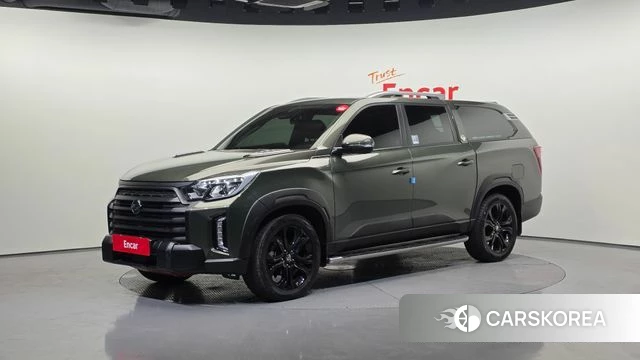 Ssangyong The New Rexton Sport 2022 Темно-зеленый из Кореи