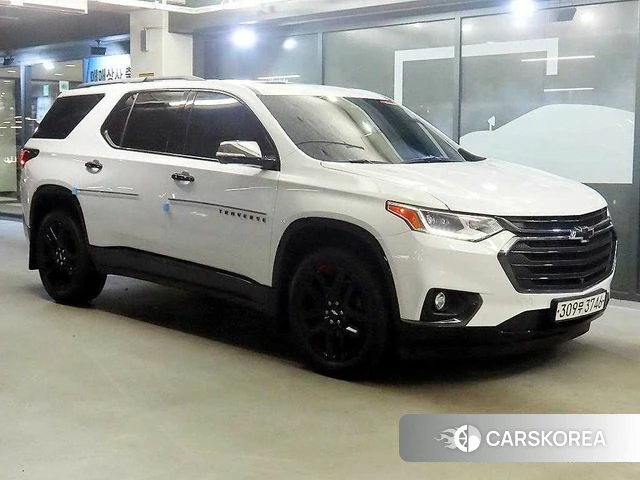 Chevrolet (GM Daewoo) Traverse 2020 Белый из Кореи