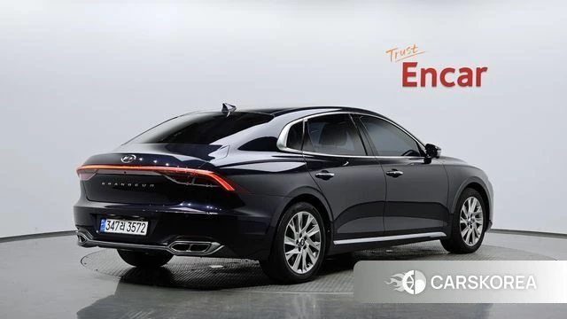 Hyundai The New Grandeur IG Hybrid 2020 Синий из Кореи