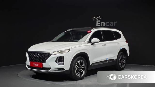 Hyundai Santa Fe TM 2018 Белый из Кореи