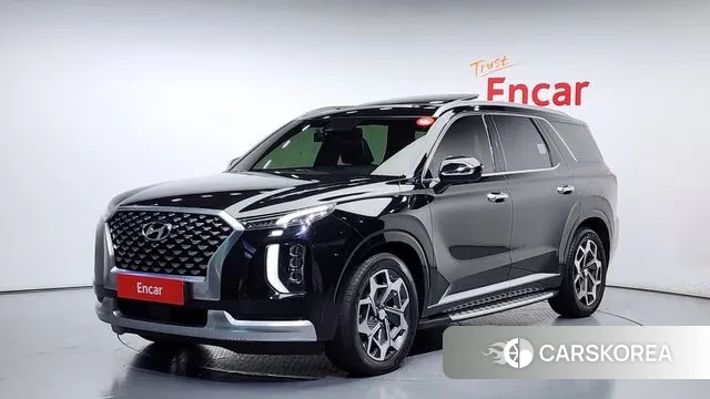 Hyundai Palisade 2021 Черный из Кореи