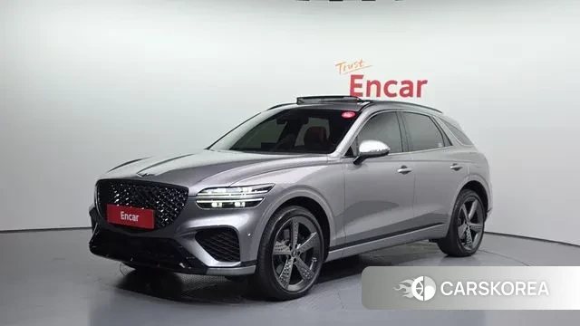 Genesis GV70 2021 Серебристо-серый из Кореи