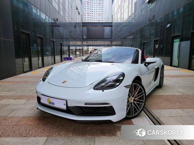 Porsche 718 Boxster 2018 Белый из Кореи
