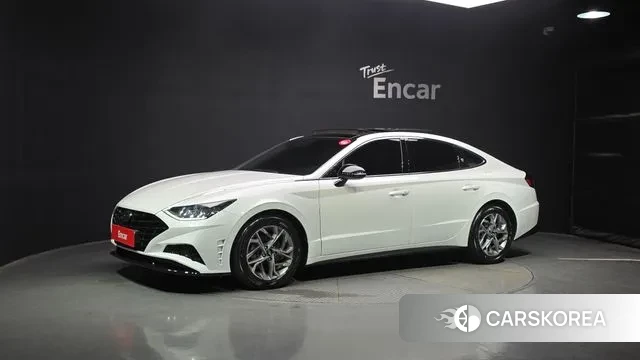Hyundai Sonata (DN8) 2019 Белый из Кореи
