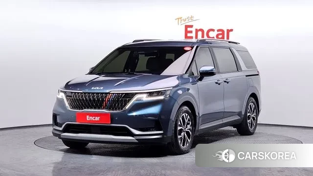 Kia Carnival 4th generation 2021 Синий из Кореи