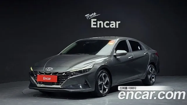 Hyundai Avante (CN7) 2020 Серый из Кореи