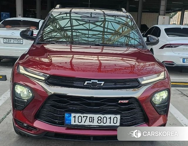 Chevrolet (GM Daewoo) Trailblazer 2022 Красный из Кореи