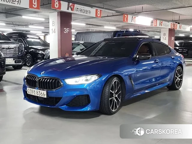 BMW 8 Series (G15) 2020 Синий из Кореи