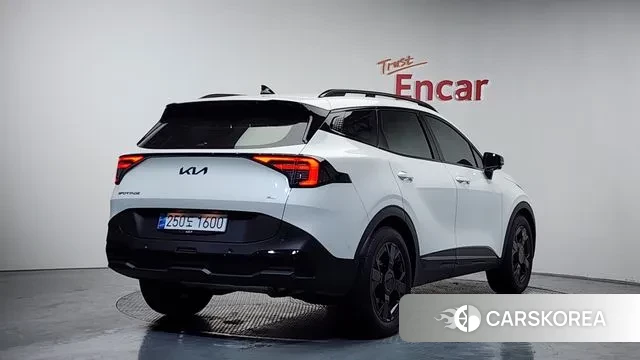 Kia The New Sportage 5th Generation 2025 Белый из Кореи