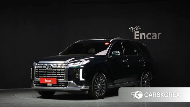 Hyundai The New Palisade 2023 Темно-зеленый из Кореи