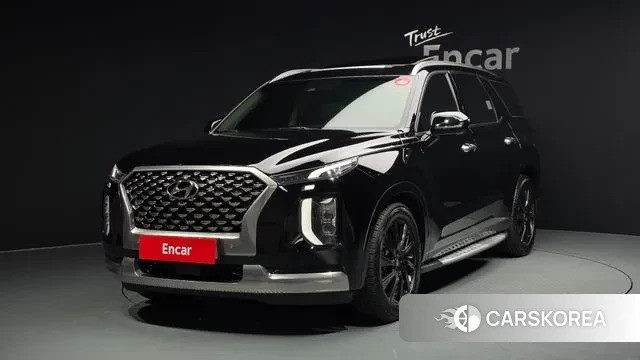 Hyundai Palisade 2021 Черный из Кореи