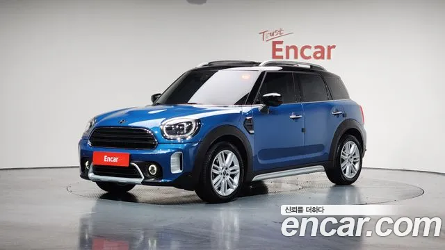 Mini Cooper Countryman 2023 Синий из Кореи