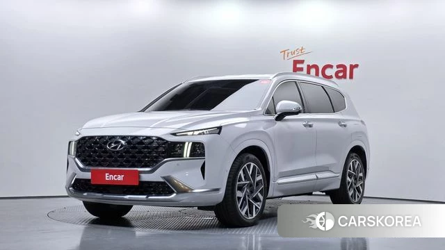 Hyundai The New Santa Fe 2021 Белый из Кореи