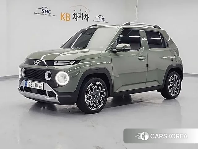 Hyundai Casper 2022 Светло-зеленый из Кореи