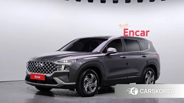 Hyundai The New Santa Fe 2021 Серый из Кореи