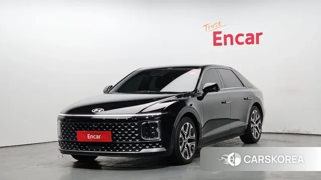 Hyundai Grandeur Hybrid (GN7) 2024 Черный из Кореи