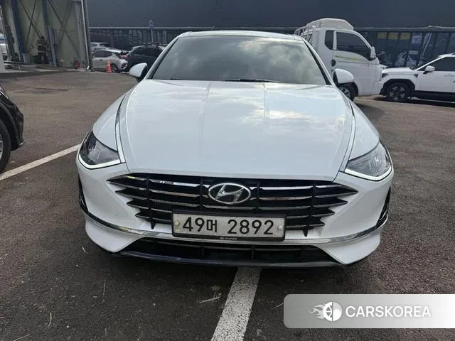 Hyundai Sonata (DN8) 2019 Белый из Кореи