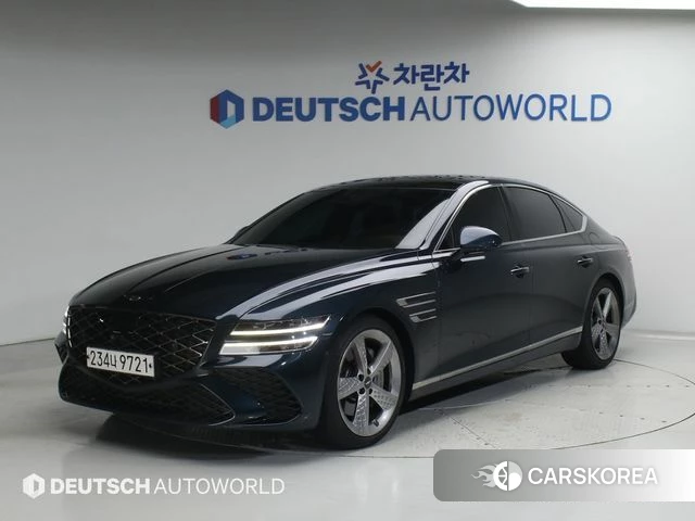 Genesis G80 (RG3) 2022 Синий из Кореи