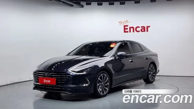Hyundai Sonata (DN8) 2019 Синий из Кореи
