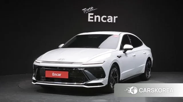 Hyundai Sonata D Edge (DN8) 2024 Белый из Кореи