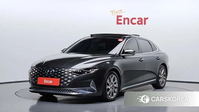 Hyundai The New Grandeur IG Hybrid 2020 Серый из Кореи