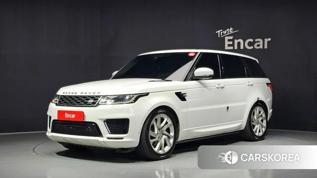 Land Rover Range Rover Sport 2nd Generation 2018 Белый из Кореи
