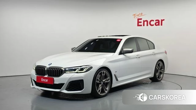 BMW 5 Series (G30) 2021 Белый из Кореи